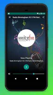 Unity FM 93.5 Birmingham Radio android App screenshot 2